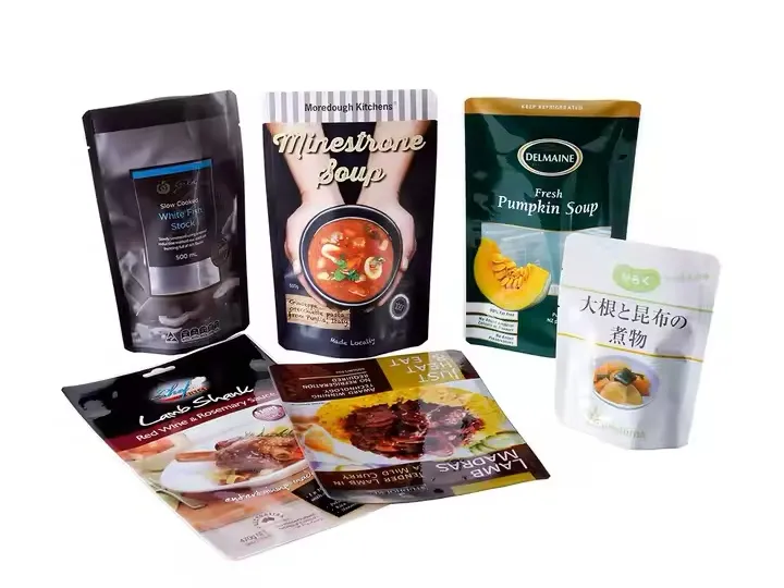 1.Flexible Packaging Supplier for Ready Meal Pouch