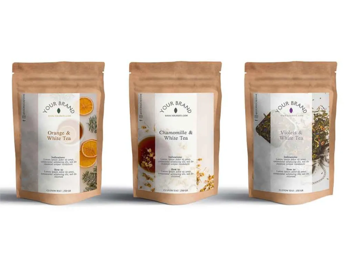 8.Flexible Packaging Supplier for Tea Pouch Packaging