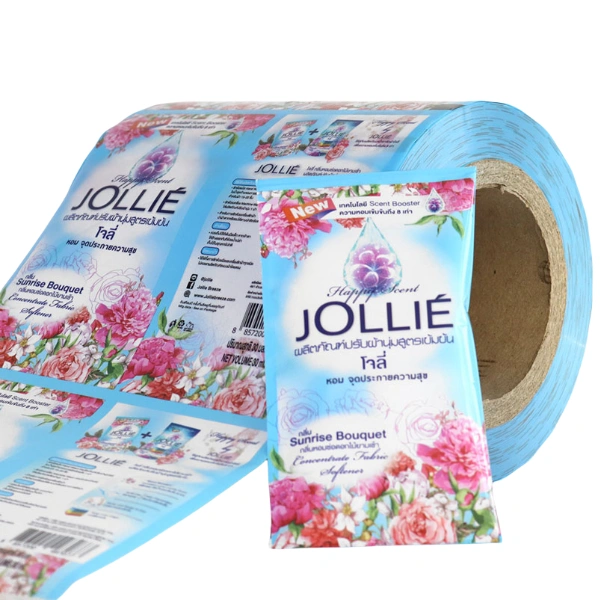 Individuell bedruckte Rollenware für Körperpflegeprodukte und Shampoos