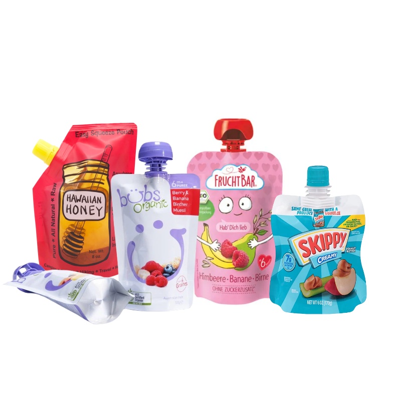 Custom Squeeze Pouches, Pouch Type