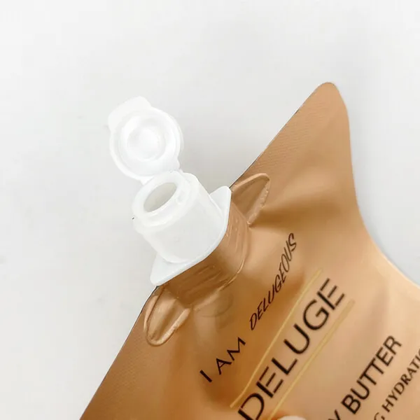 Custom Cosmetic Packaging Pouches with Cap