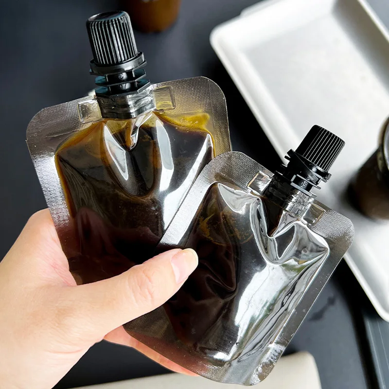 Custom Packaging Pouch for Espresso Liquid