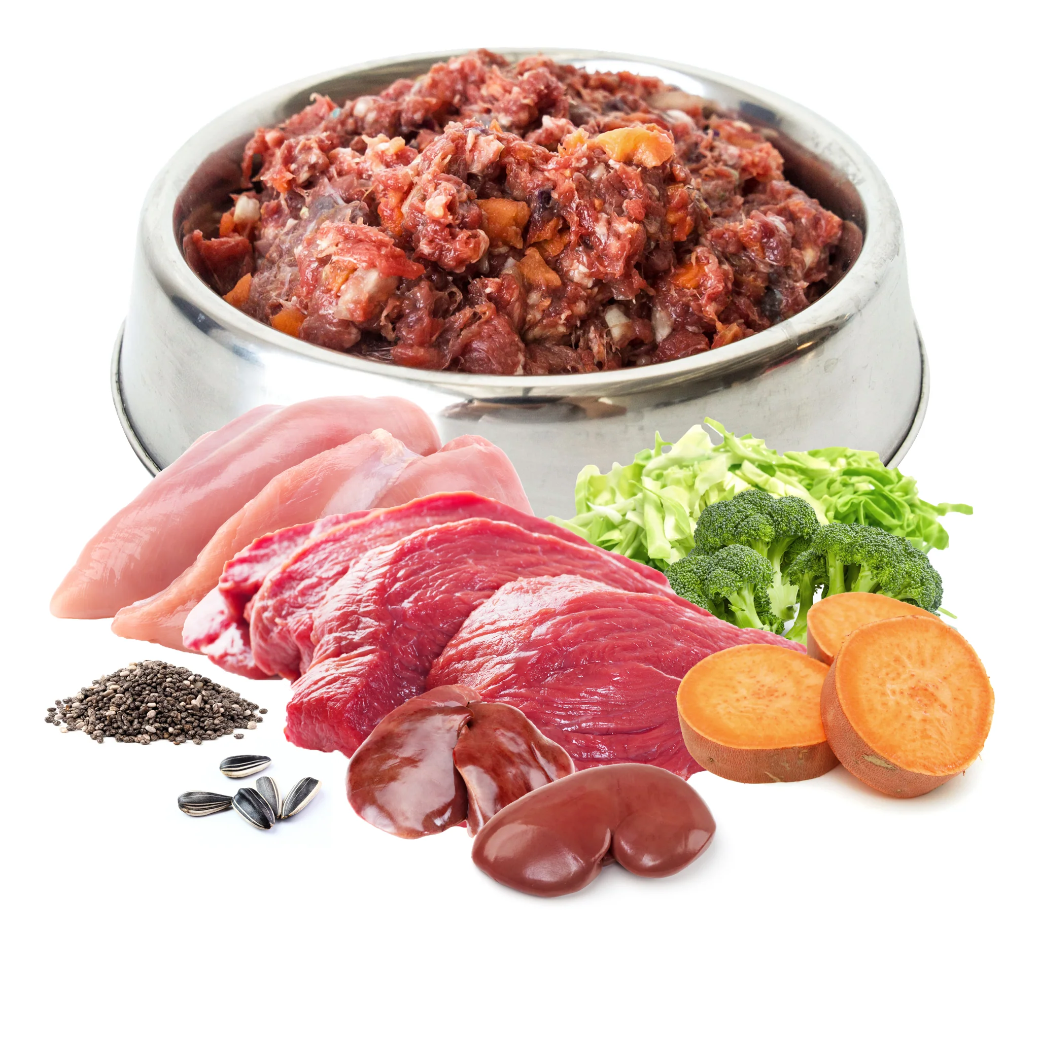 Custom Pet Food Packaging Pouch for Raw Pet Food
