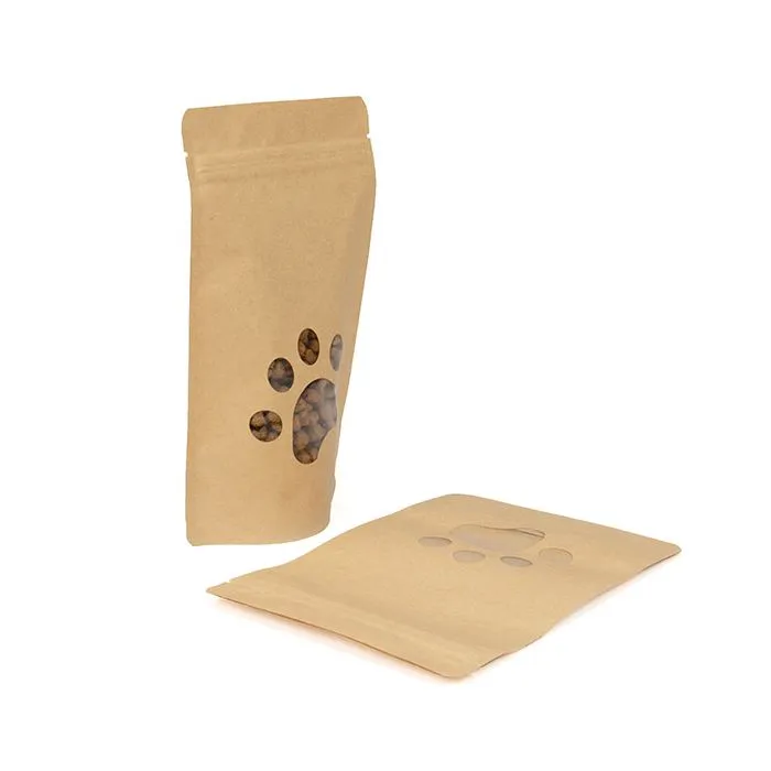 Custom Pet Food Packaging Pouch with Eco-friendly Material