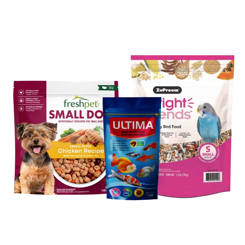 Custom Pet Food Packaging for Dry Pet Food