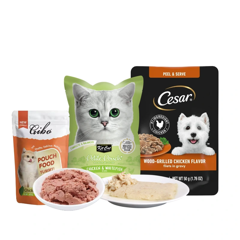 Custom Pet Food Packaging for Wet Pet Food