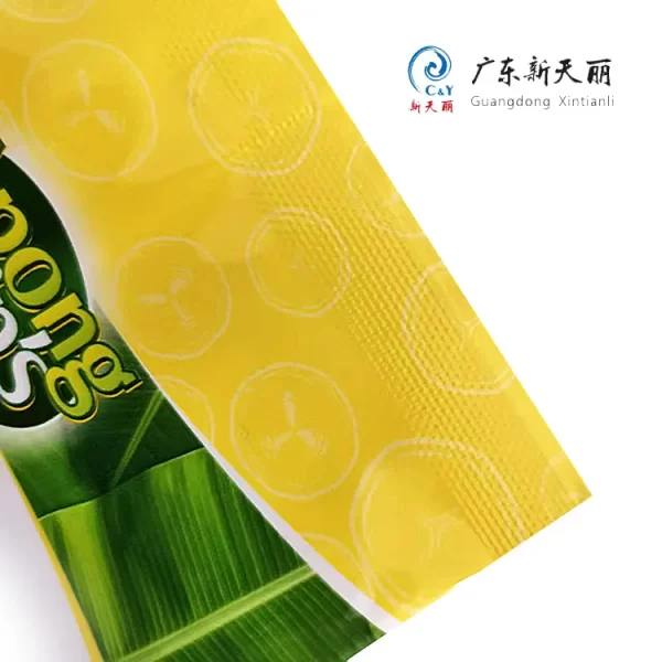 Custom Printed Flat Pouches, Back Seal Dried Fruit Packaging-1