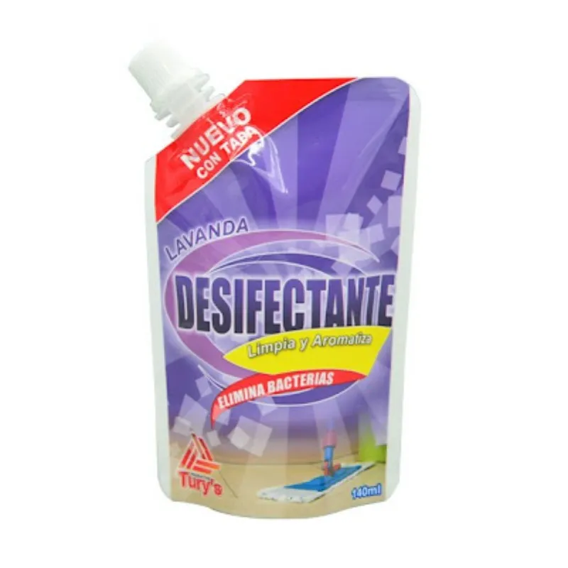 Custom Soap & Detergent Packaging Pouches For Disinfectant