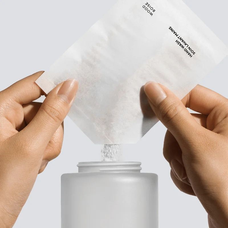 Custom Soap & Detergent Packaging Pouches For Hand Soap Powder-2