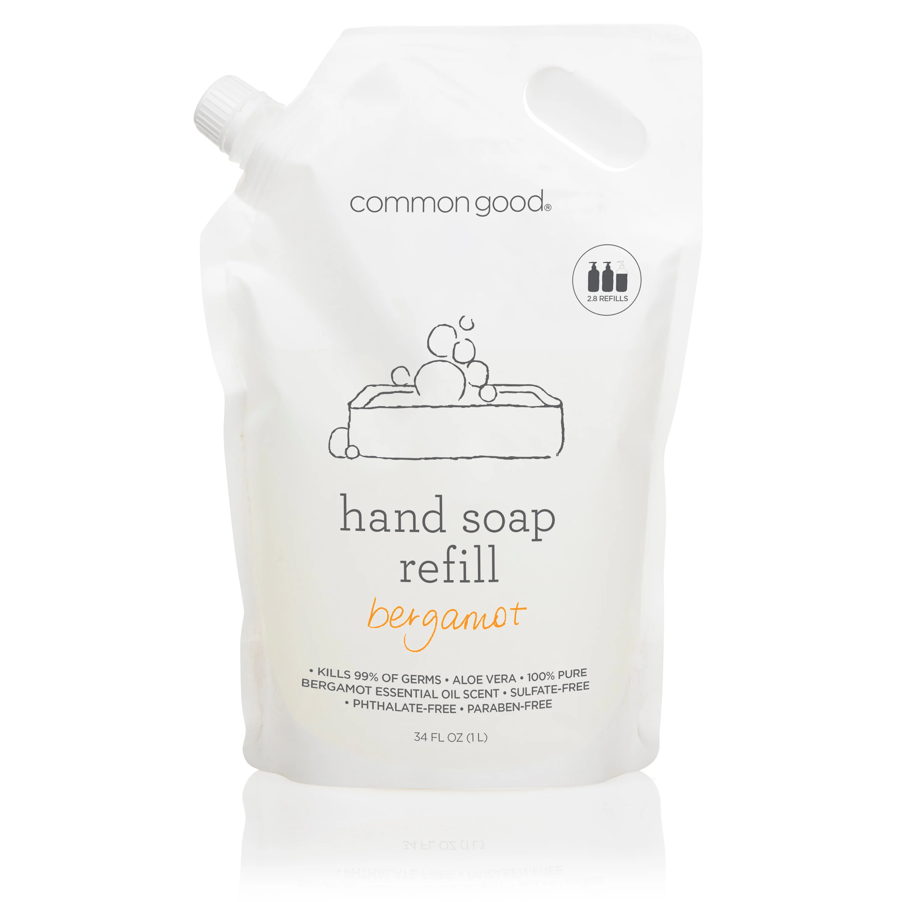 Custom Soap & Detergent Packaging Pouches For Liquid Soap