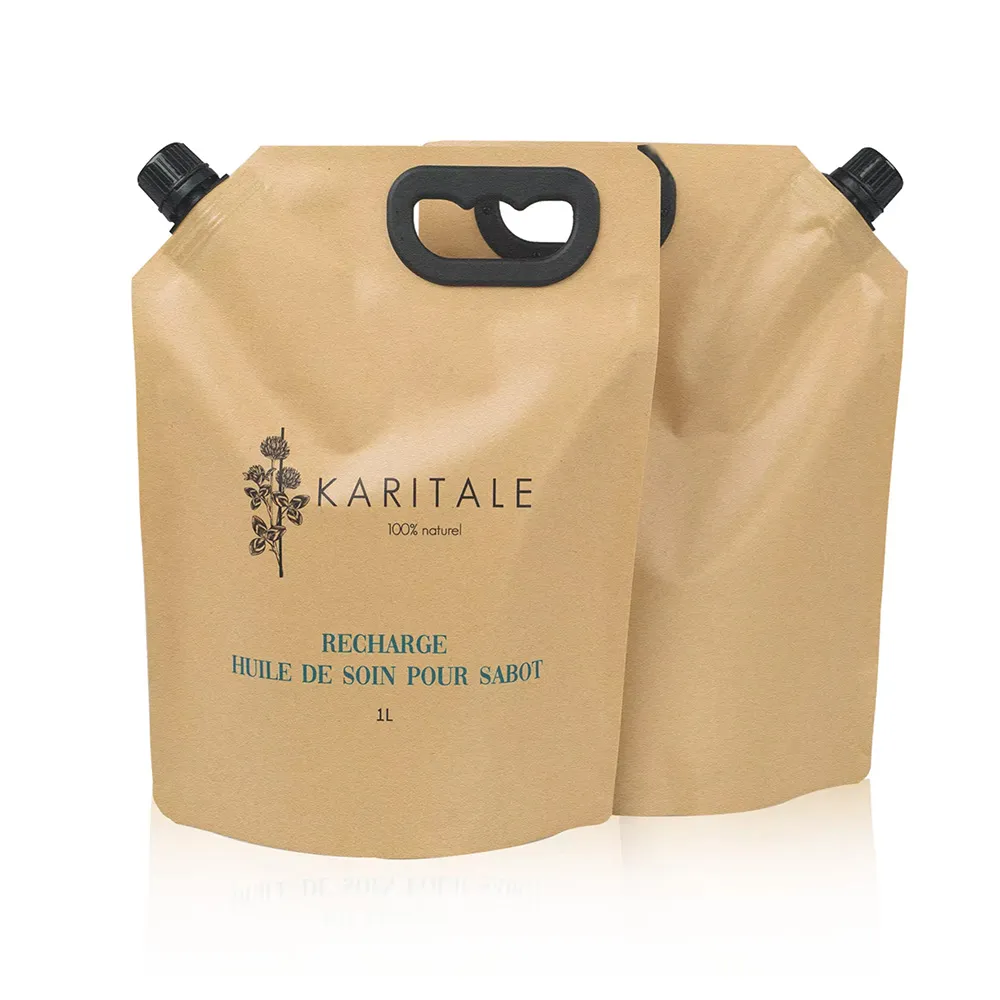 Custom Soap & Detergent Packaging Pouches with Eco-friendly Materials