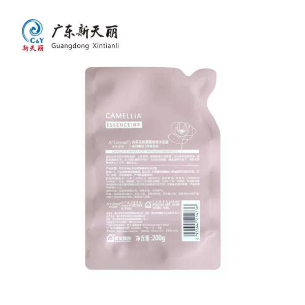 Custom Stand-up Pouches For Shampoo, Shower Gel, Refills-3