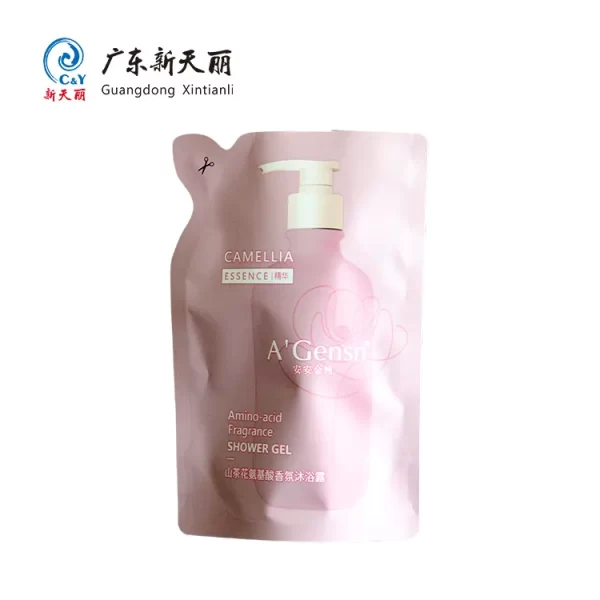 Custom Stand-up Pouches For Shampoo, Shower Gel, Refills-4