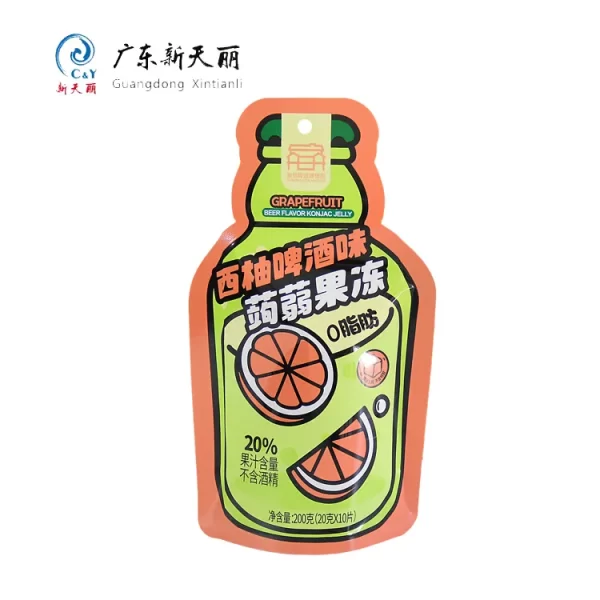 Jelly Drink Pouches Wholesale, Custom Shape Liquid Packaging-1