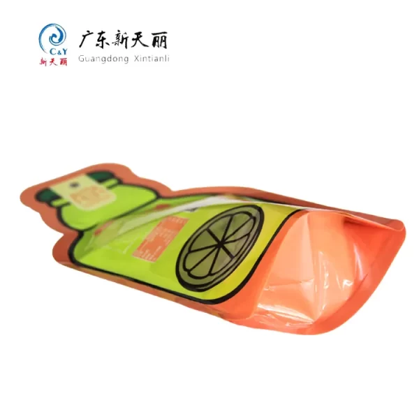 Jelly Drink Pouches Wholesale, Custom Shape Liquid Packaging-4