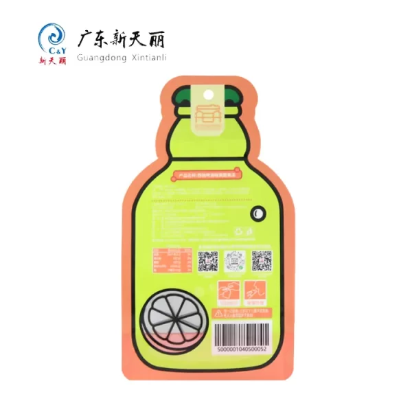 Jelly Drink Pouches Wholesale, Custom Shape Liquid Packaging-5
