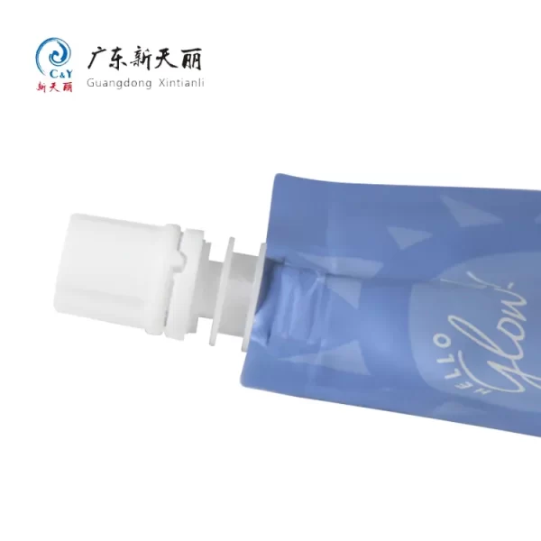 Liquid Spout Bags Wholesale, Custom Sunscreen Lotion Pouch-1
