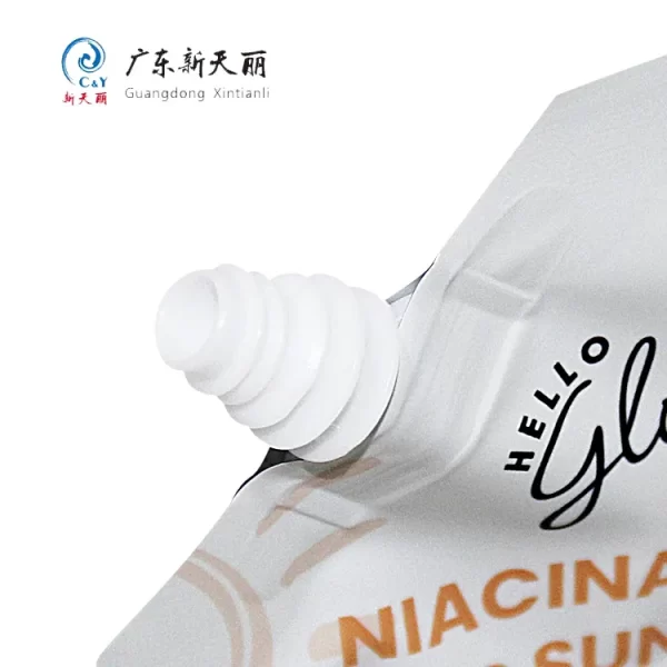 Skin Care Liquid Custom Stand Up Pouches With Spout-6
