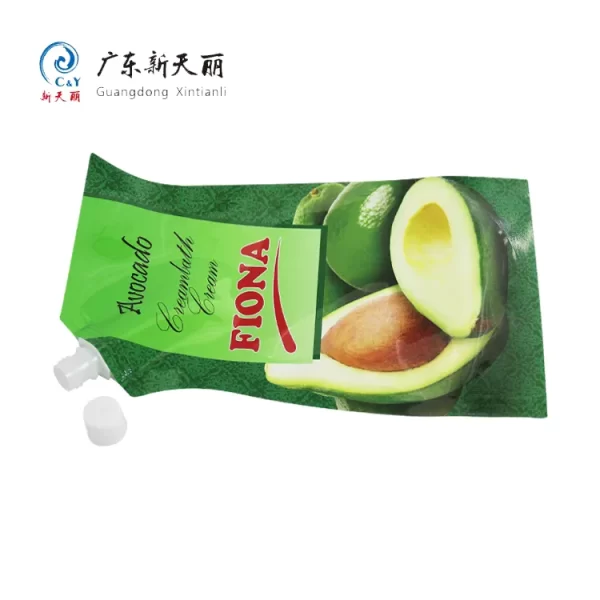 Special Shape Custom Spout Pouches For Shampoo & Conditioner-2