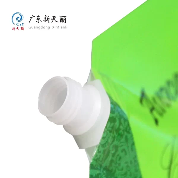 Special Shape Custom Spout Pouches For Shampoo & Conditioner-3
