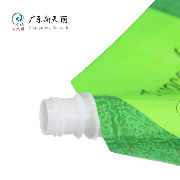 Special Shape Custom Spout Pouches For Shampoo & Conditioner-7