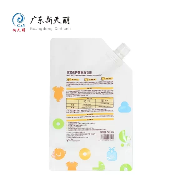 Stand Up Spouted Pouches Wholesale For Laundry Detergent-3