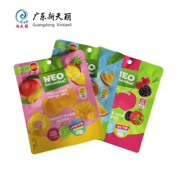 Wholesale Stand Up Pouches, Custom Candy Zipper Pouches-1