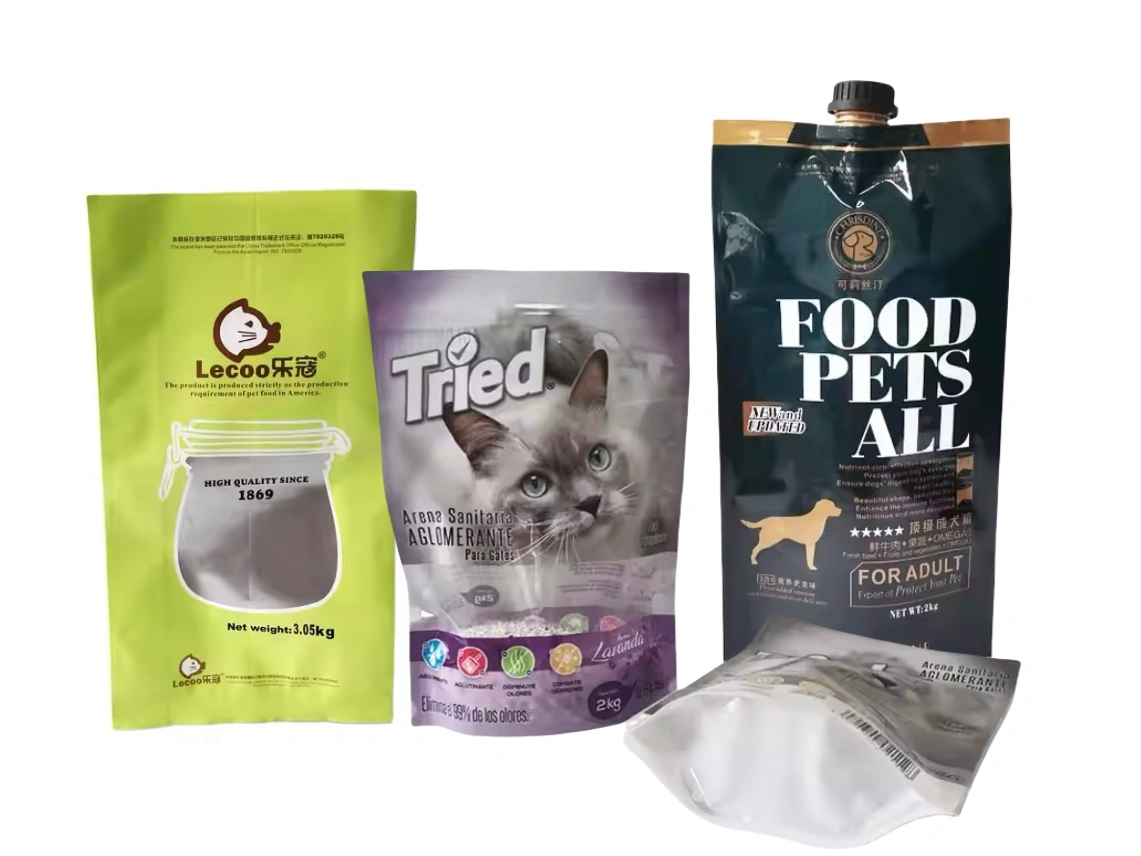 Top Custom Pet Food Packaging Bag Manufacturer