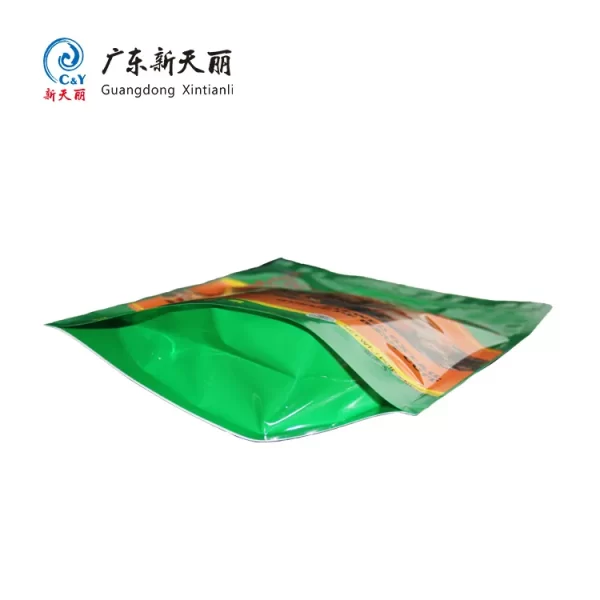 China Frozen Food Pouches Wholesale, Stand Up Zipper Pouch-3