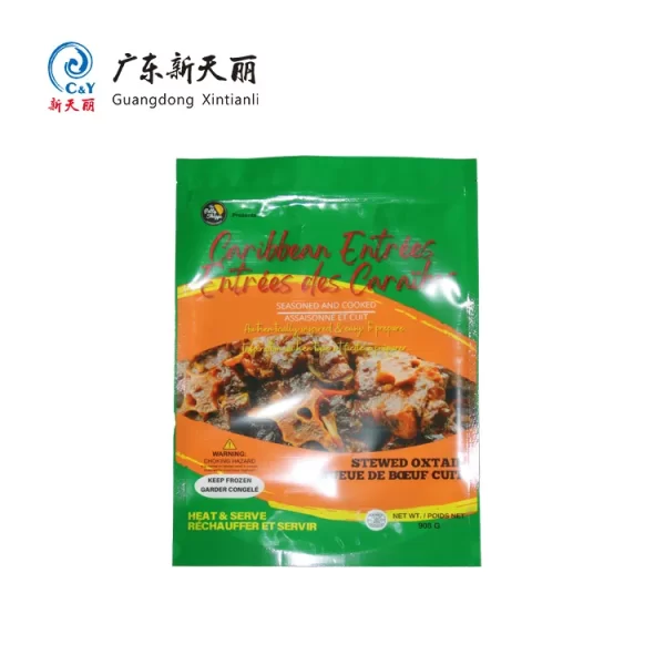 China Frozen Food Pouches Wholesale, Stand Up Zipper Pouch-4