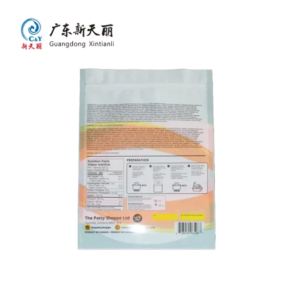 China Frozen Food Pouches Wholesale, Stand Up Zipper Pouch-5