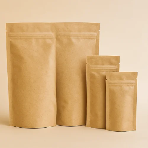 Custom Supplement & Vitamin Pouch Packaging with Eco-Friendly Materials