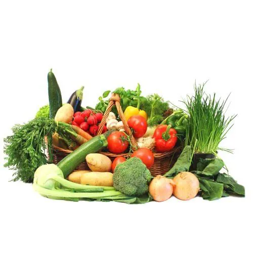 Custom Vented Produce Pouch for Fresh Vegetables