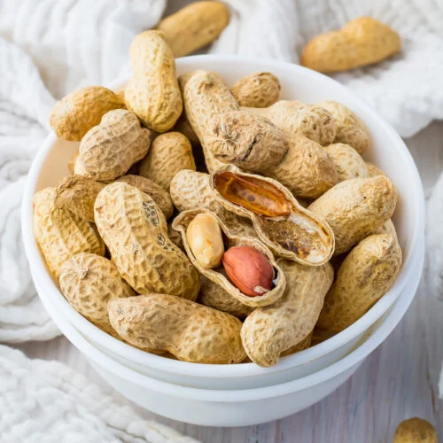 Custom Vented Produce Pouch for Peanuts in shell