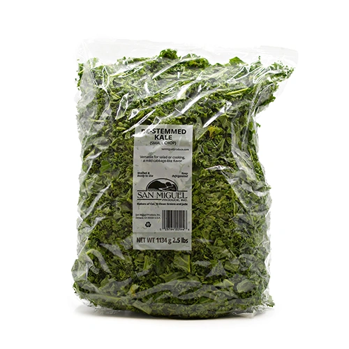 Custom Vented Produce Pouch for Semi-processed Products