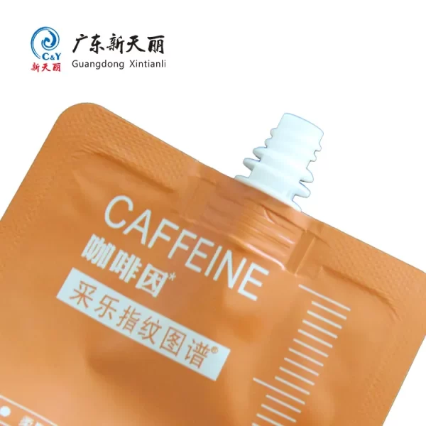 Flat Bottom Spout Pouch Wholesale, Sachet Pouch for Cream-4
