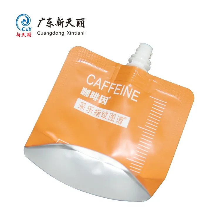 Flat Bottom Spout Pouch Wholesale, Sachet Pouch for Cream-6