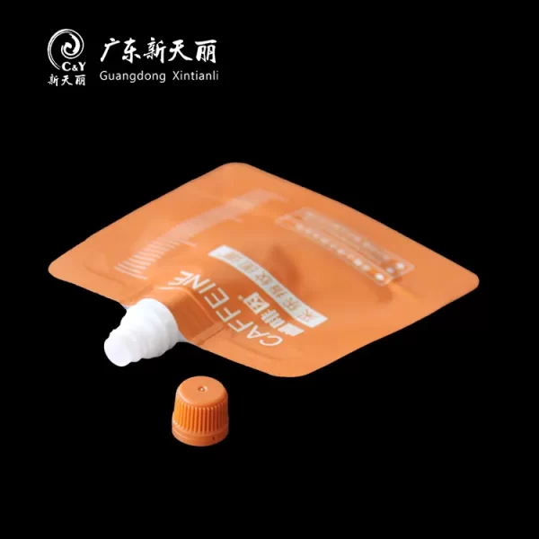 Flat Bottom Spout Pouch Wholesale, Sachet Pouch for Cream-8
