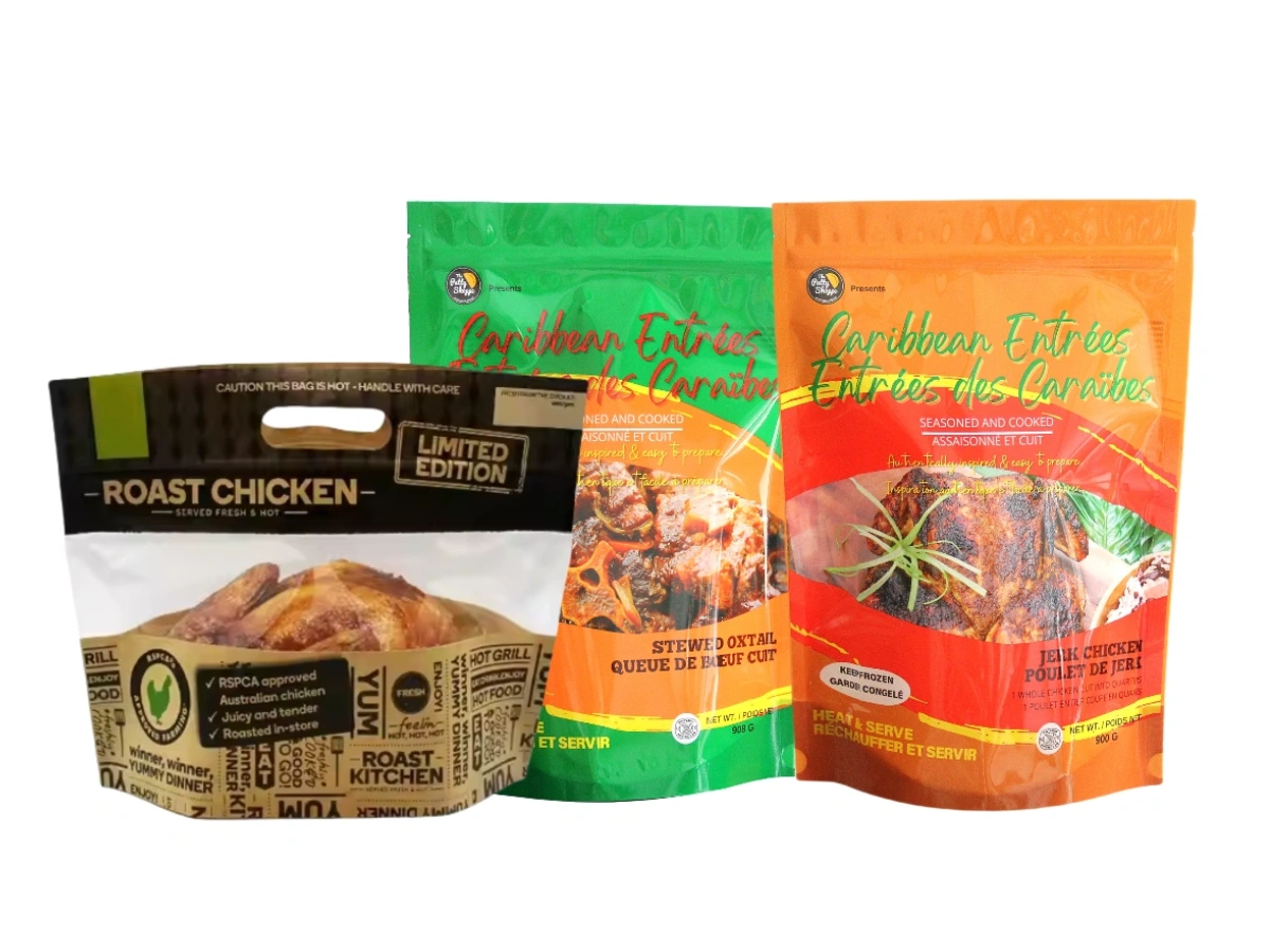 Flexible Packaging Supplier for Ready Meal Pouches