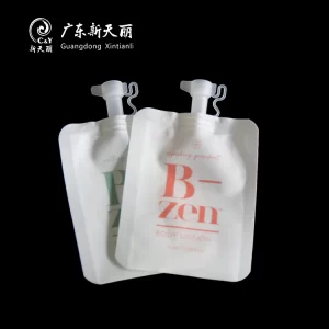 Mono-Material Wholesale Spout Pouch Packaging For Body Lotion-1