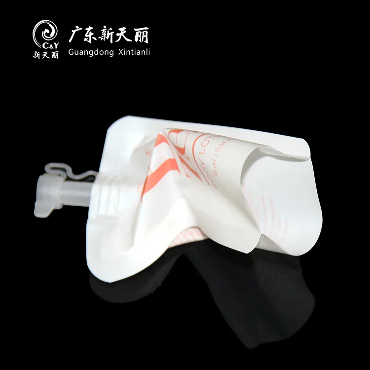 Mono-Material Wholesale Spout Pouch Packaging For Body Lotion-2