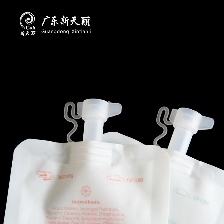 Mono-Material Wholesale Spout Pouch Packaging For Body Lotion-4