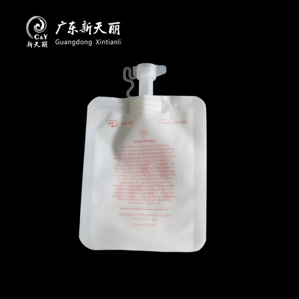 Mono-Material Wholesale Spout Pouch Packaging For Body Lotion-5