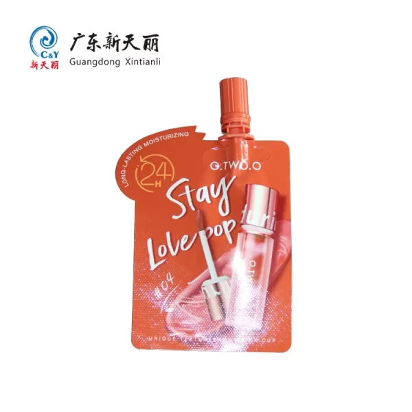 OEM Custom Shaped Pouches Wholesale With Lipstick Brush-1