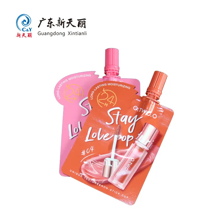 OEM Custom Shaped Pouches Wholesale With Lipstick Brush-6