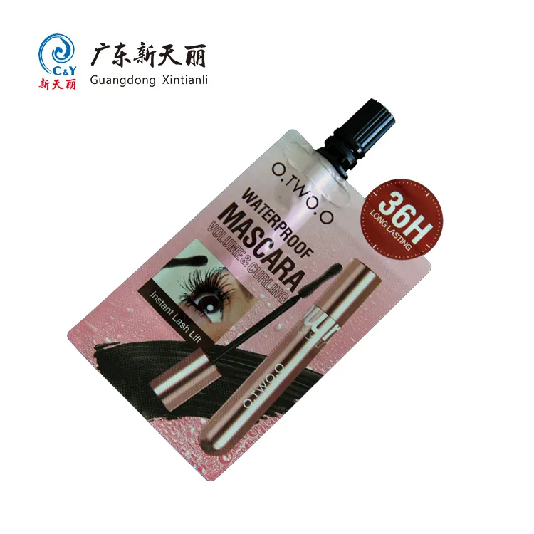 OEM Shape Wholesale Flexible Packaging with Mascara Brush-2
