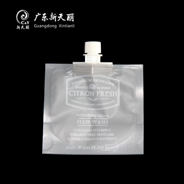 Sachet Pouches Wholesale, Custom Shampoo Spout Pouches-4