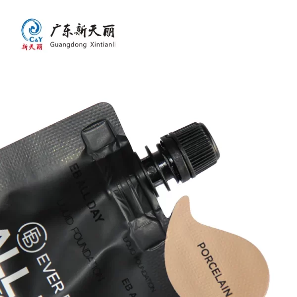 Wholesale Custom Printed Spout Pouches For Liquid Foundation-4