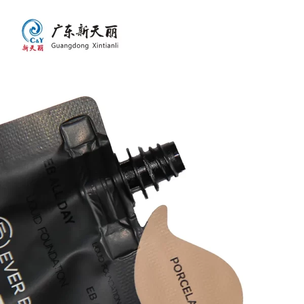 Wholesale Custom Printed Spout Pouches For Liquid Foundation-5