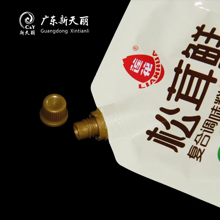 Wholesale Customized Spout Pouch For Condiments & Sauces-1